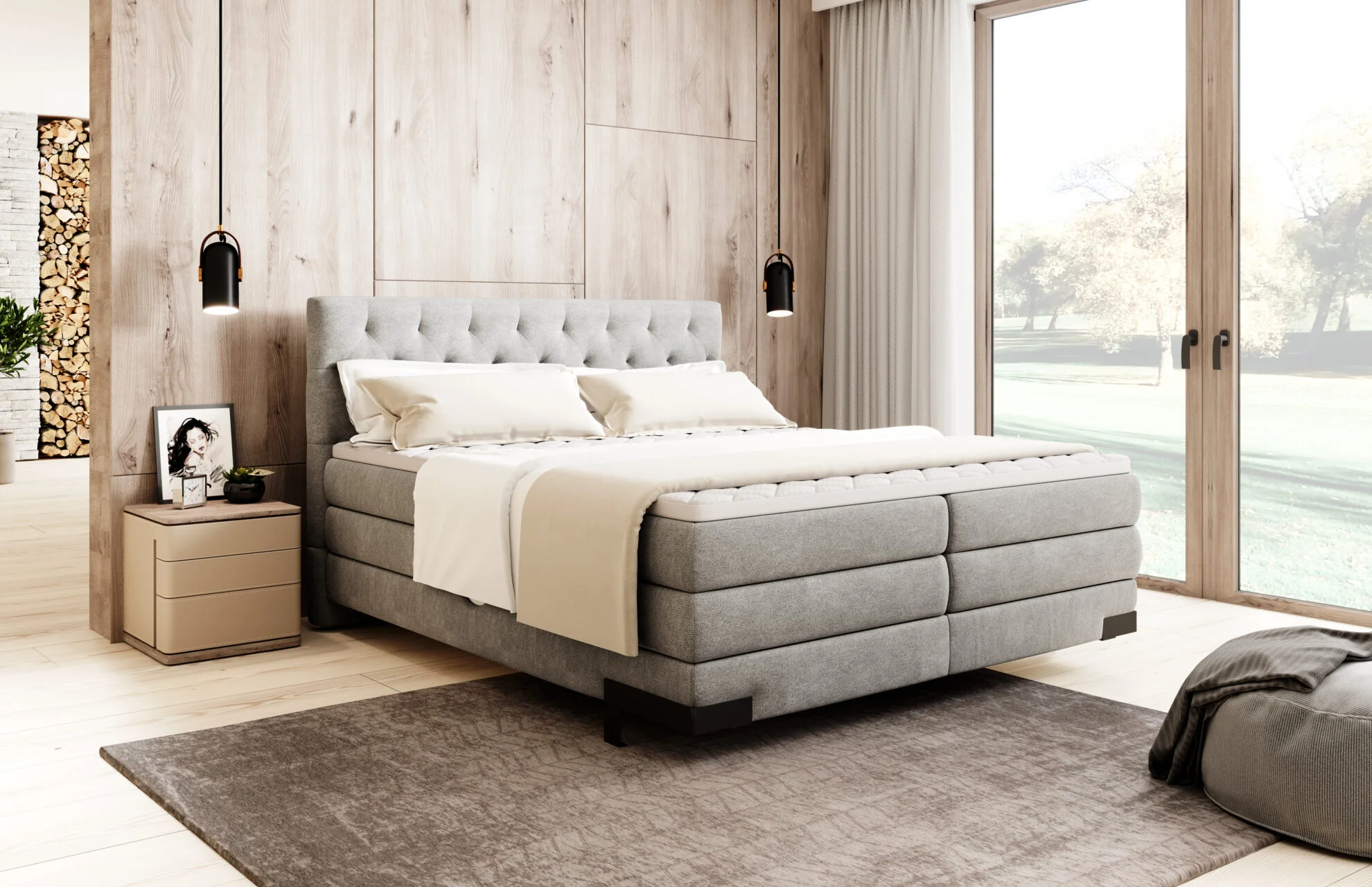 Godin Boxspringbett